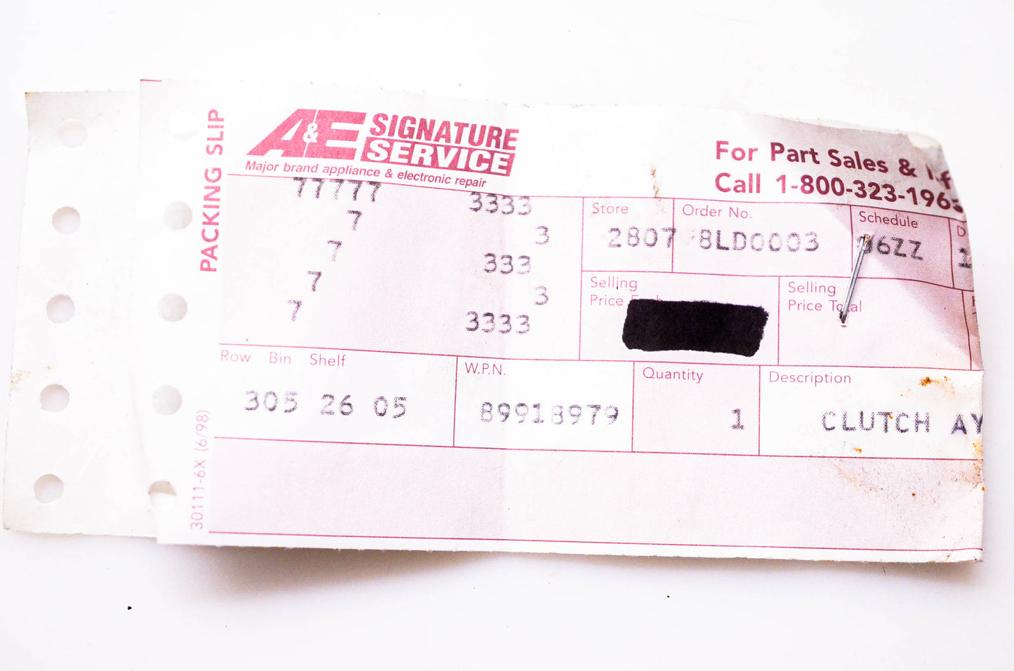 A&E Signature Service 89918979 Clutch Assembly