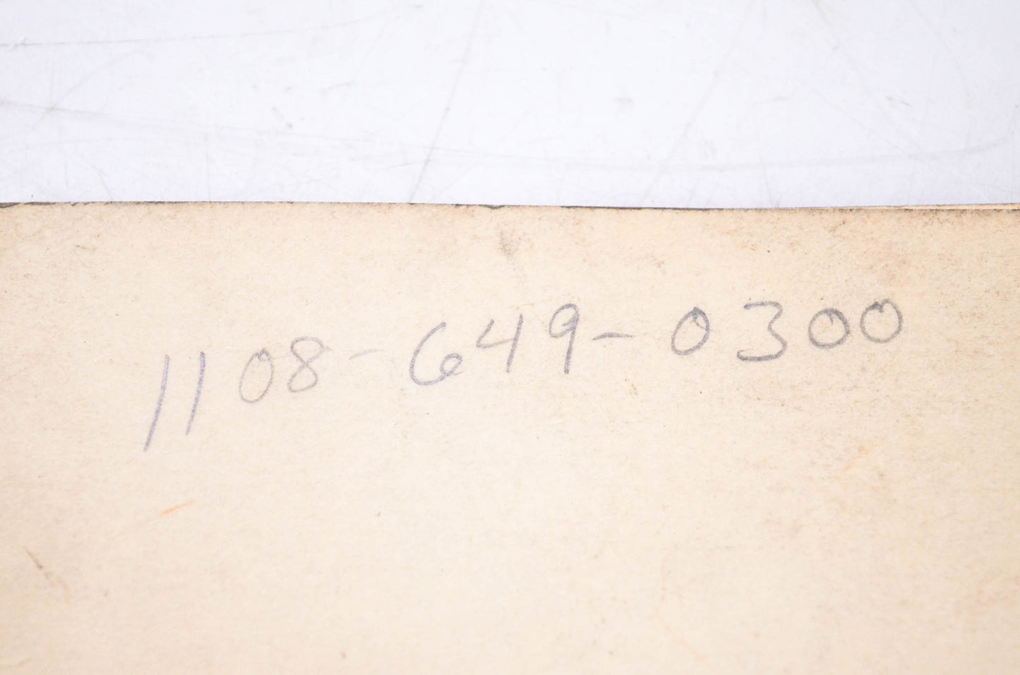 New OEM Stihl 1108-649-0300 Oil Tank Cover Gasket NOS