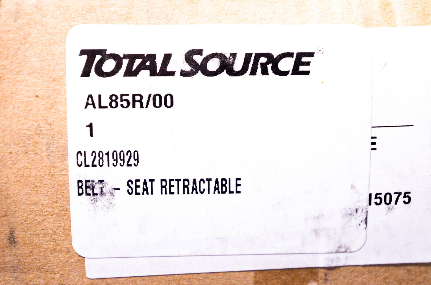Total Source 2819929 Seat Retractable Belt fits Clark NOS
