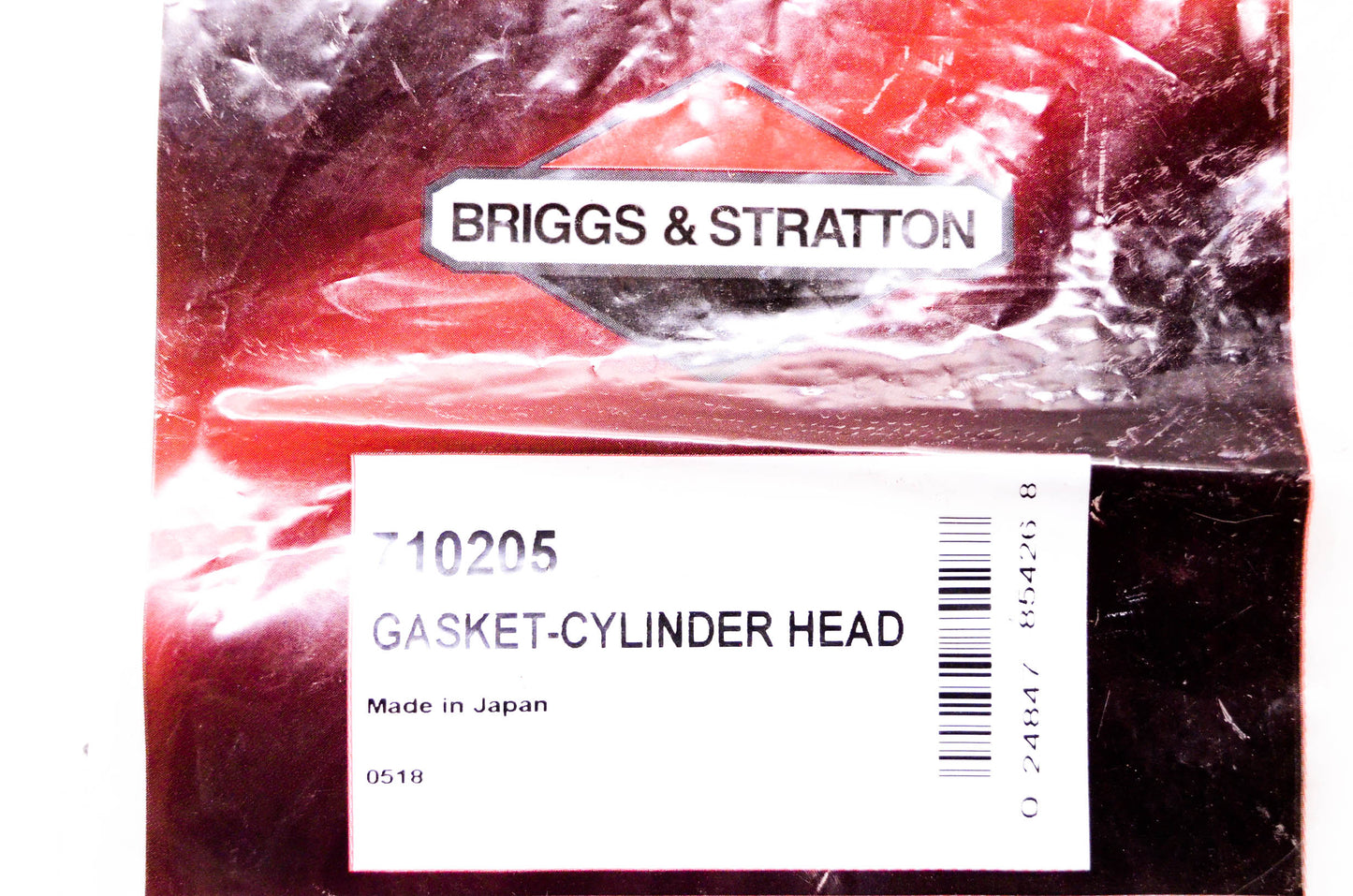 New OEM Briggs & Stratton 710205 Cylinder Head Gasket NOS