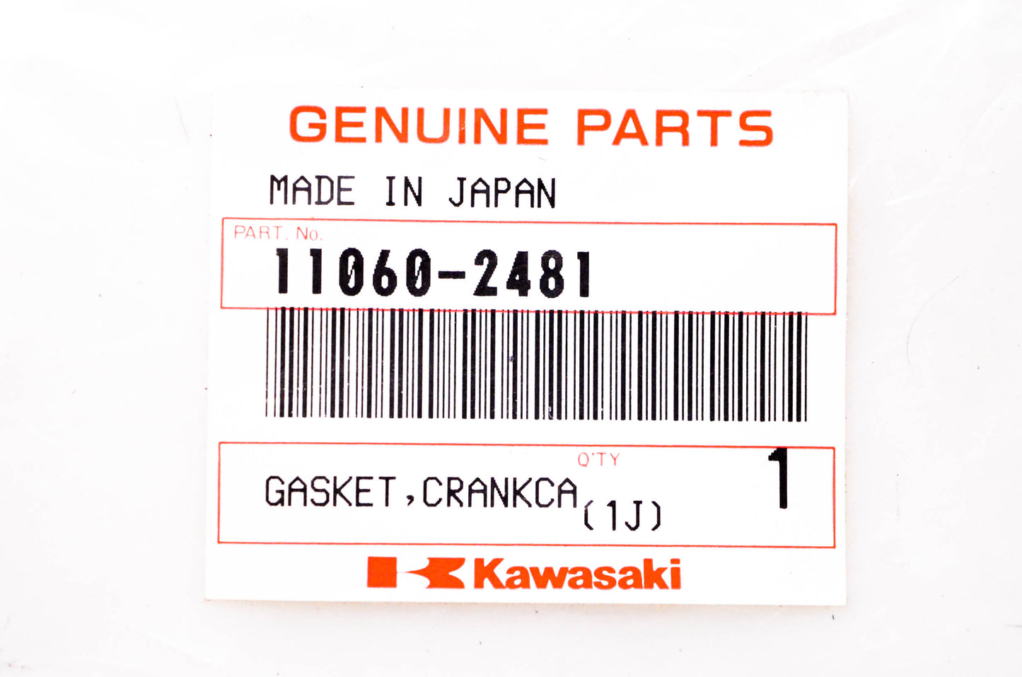 New OEM Kawasaki 11060-2481 Crankcase Gasket NOS