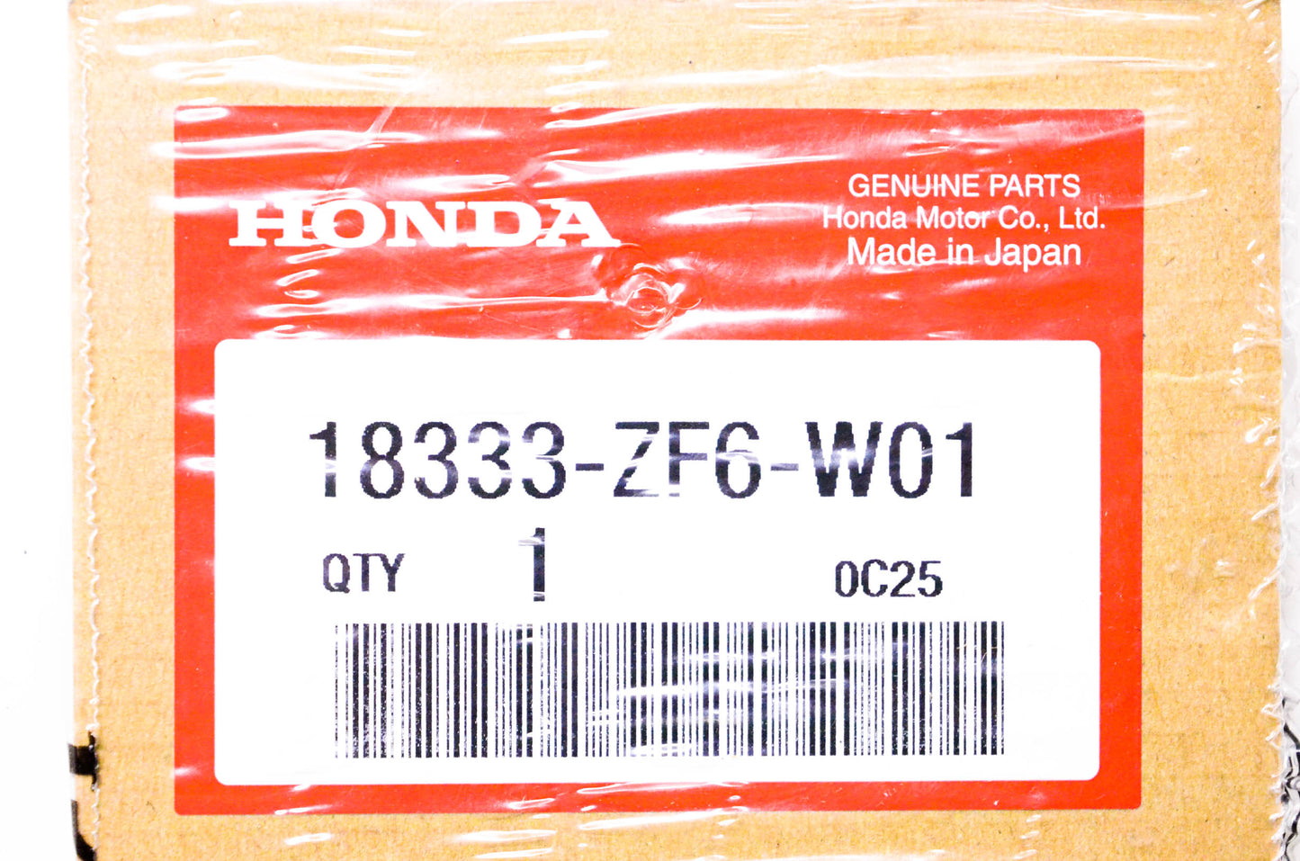 New OEM Honda 18333-ZF6-W01 Exhaust Pipe Gasket NOS