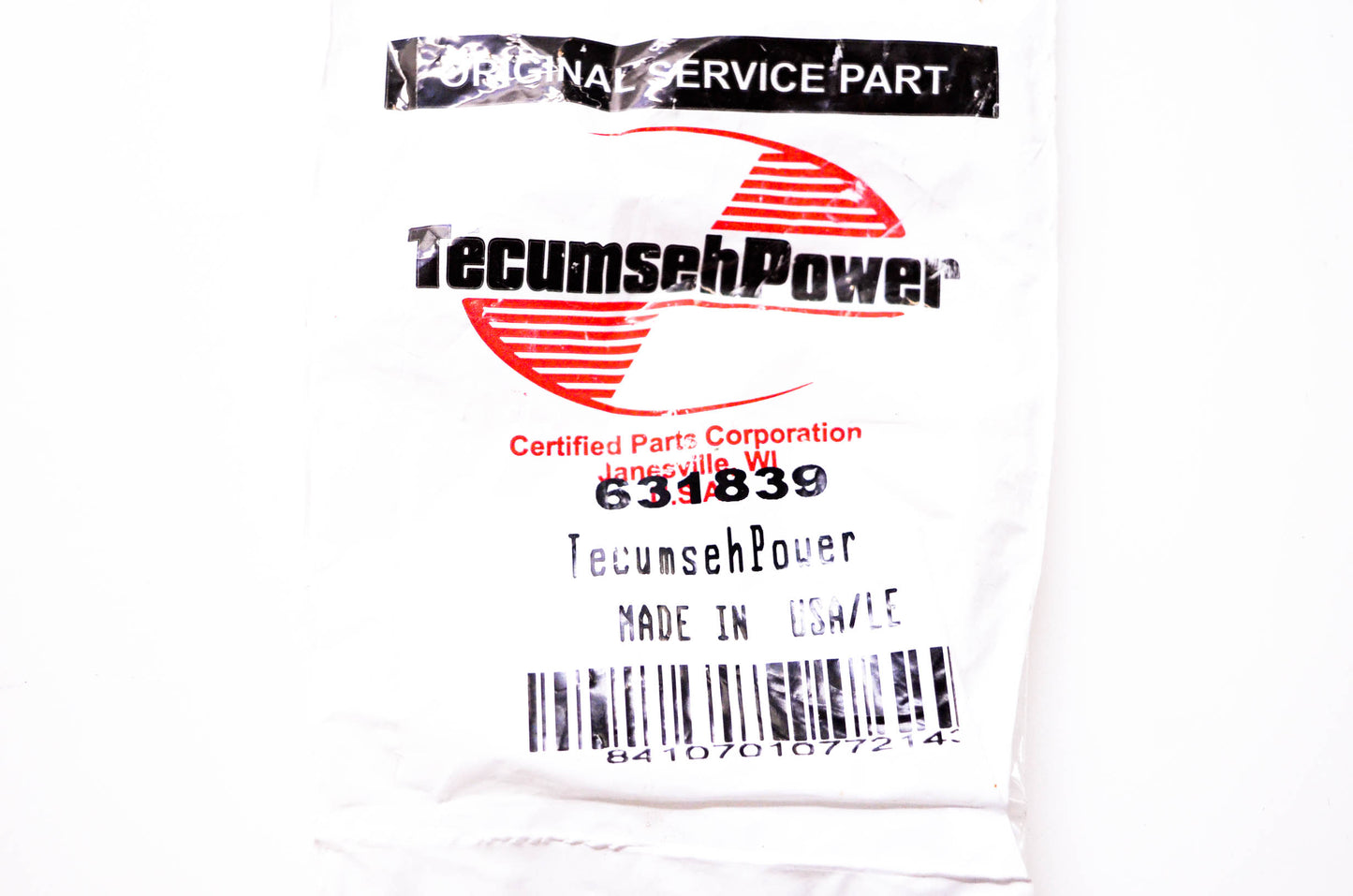 New OEM Tecumseh 631839 Carburetor Repair Kit Incomplete NOS