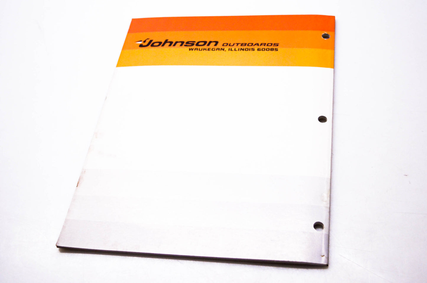 OMC JM-7701 Johnson Outboards Service Manual Electric Outboards Bow Mount