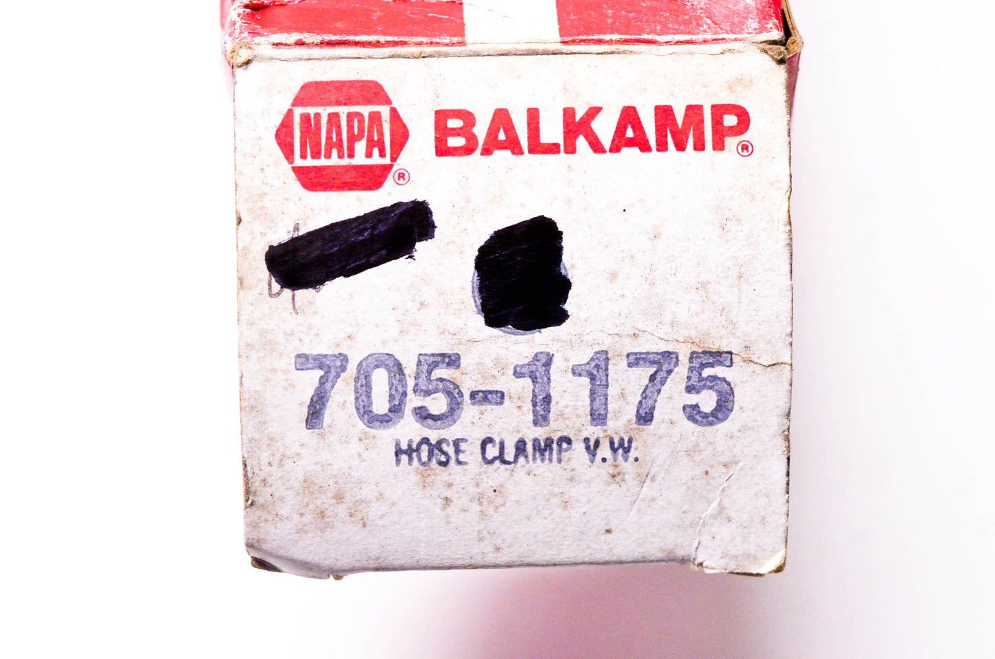 Napa 705-1175 Hose Clamps for Volkswagen Qty 2 NOS