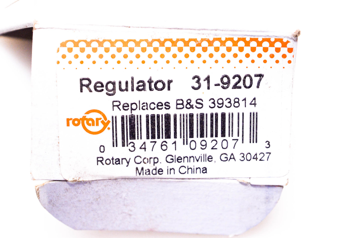Rotary 31-9207, 393814 Regulator NOS