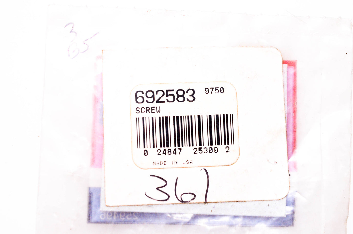 New OEM Briggs & Stratton 692583 Screw NOS