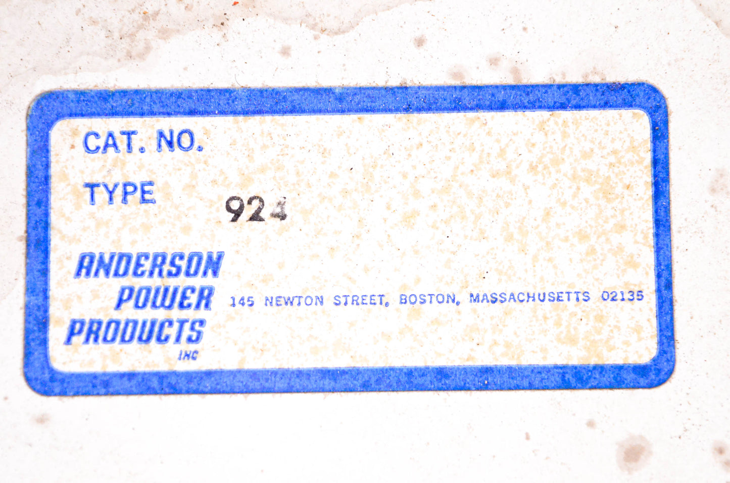Anderson Power Products 924 Handle Mounting Kit NOS