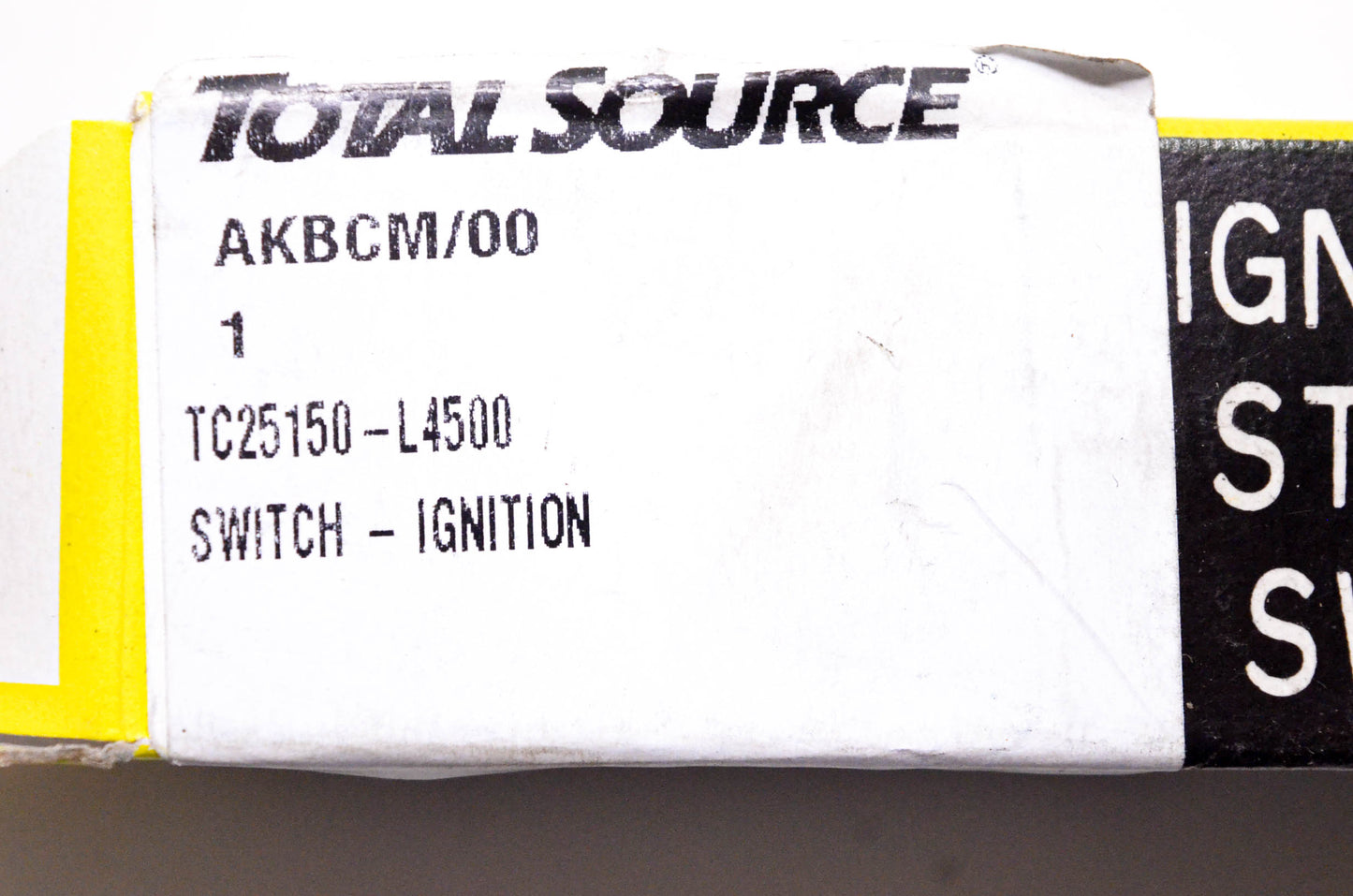 Total Source 25150-L4500 Ignition Switch fits TCM NOS