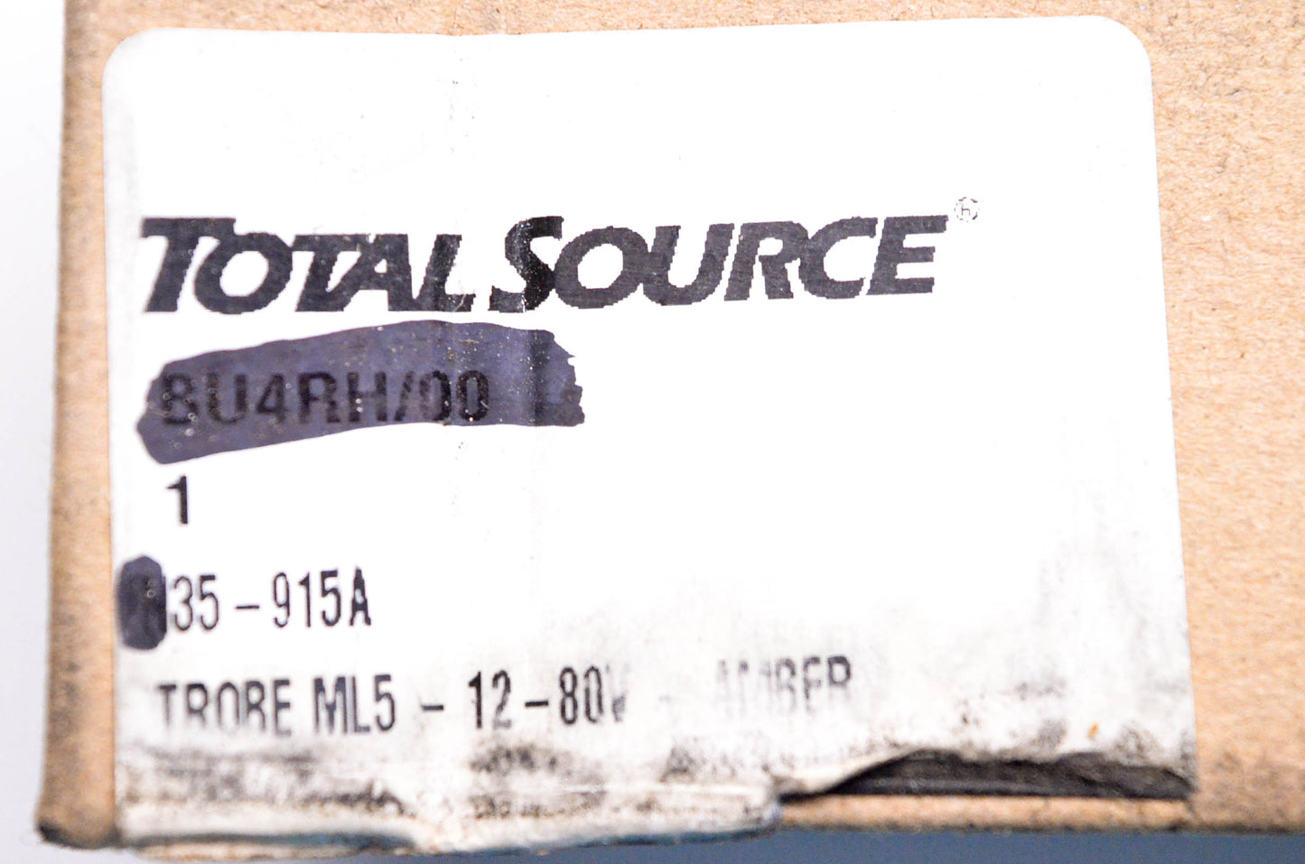 Total Source 35-915A Amber Strobe NOS