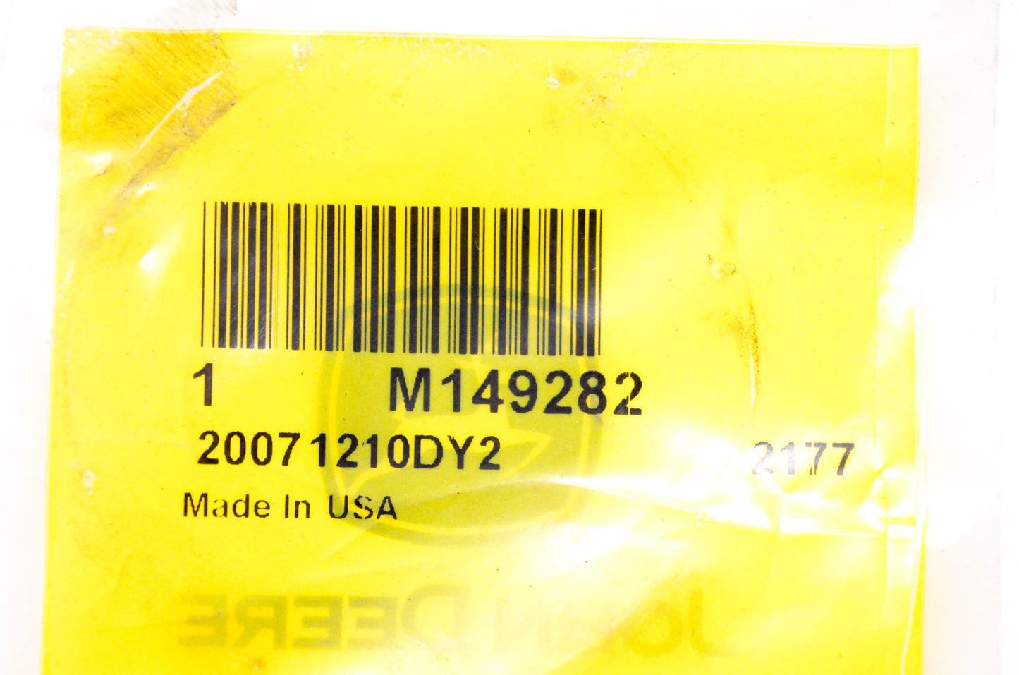 New OEM John Deere M149282 Seal NOS