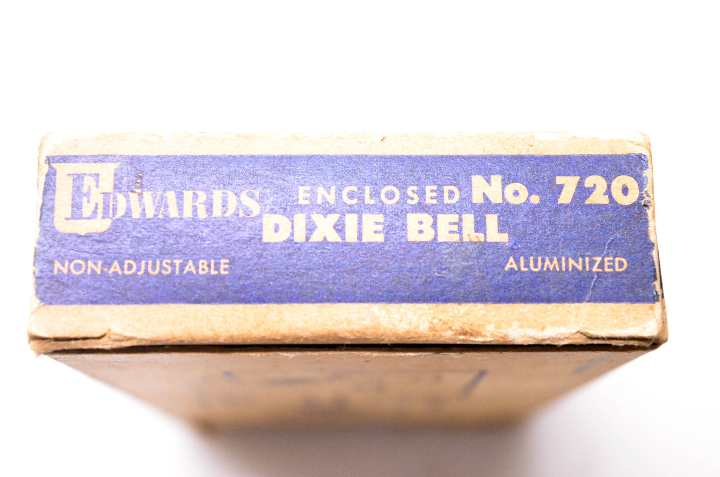 Edwards 720 Dixie Bell Non-Adjustable Aluminized Doorbell NOS