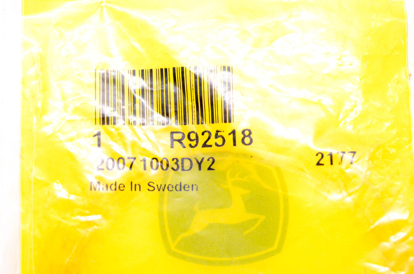 New OEM John Deere R92518 Seal NOS