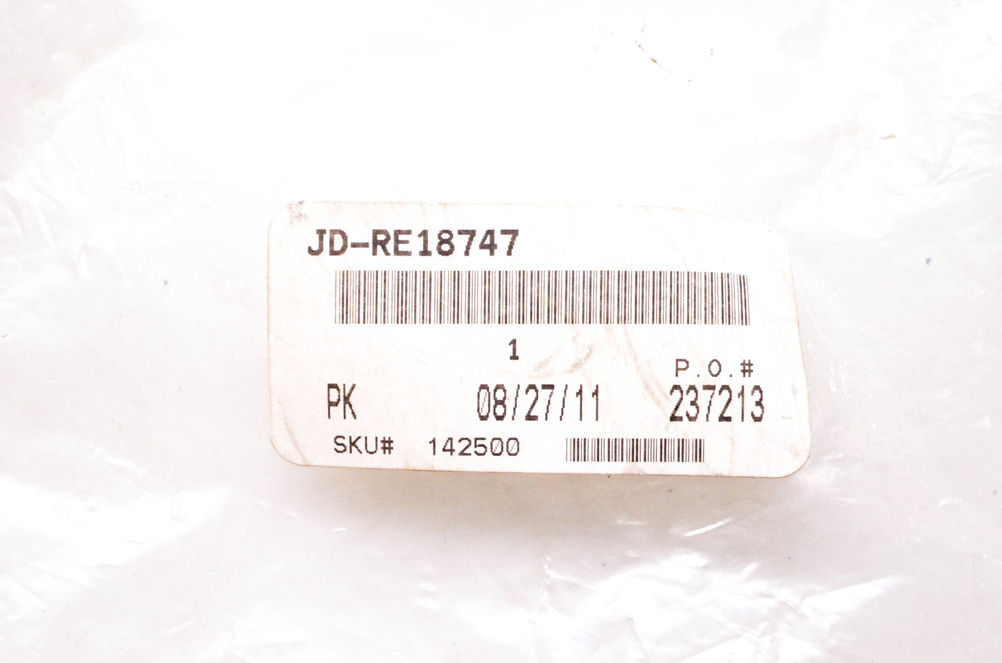 New OEM John Deere JD-RE18747 Seal Kit NOS