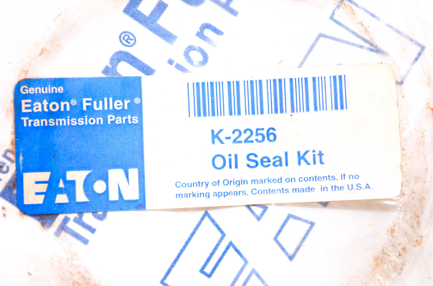 Eaton Fuller K-2256, 3088-K2256 Oil Seal NOS