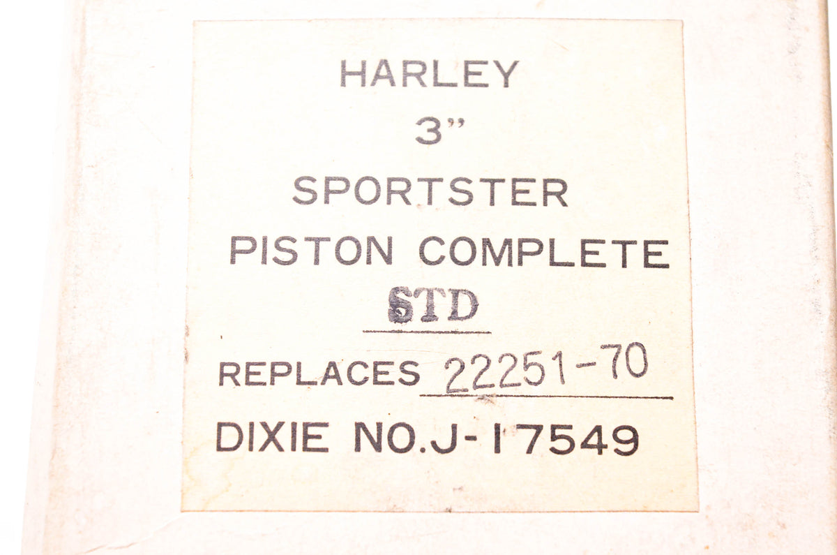 New OEM Harley-Davidson 22251-70, J-17549 Piston NOS