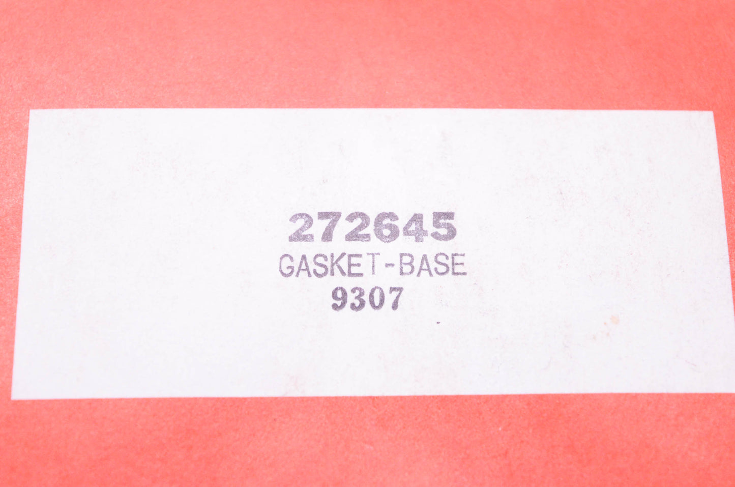 New OEM Briggs & Stratton 272645, 9307 Base Gasket NOS