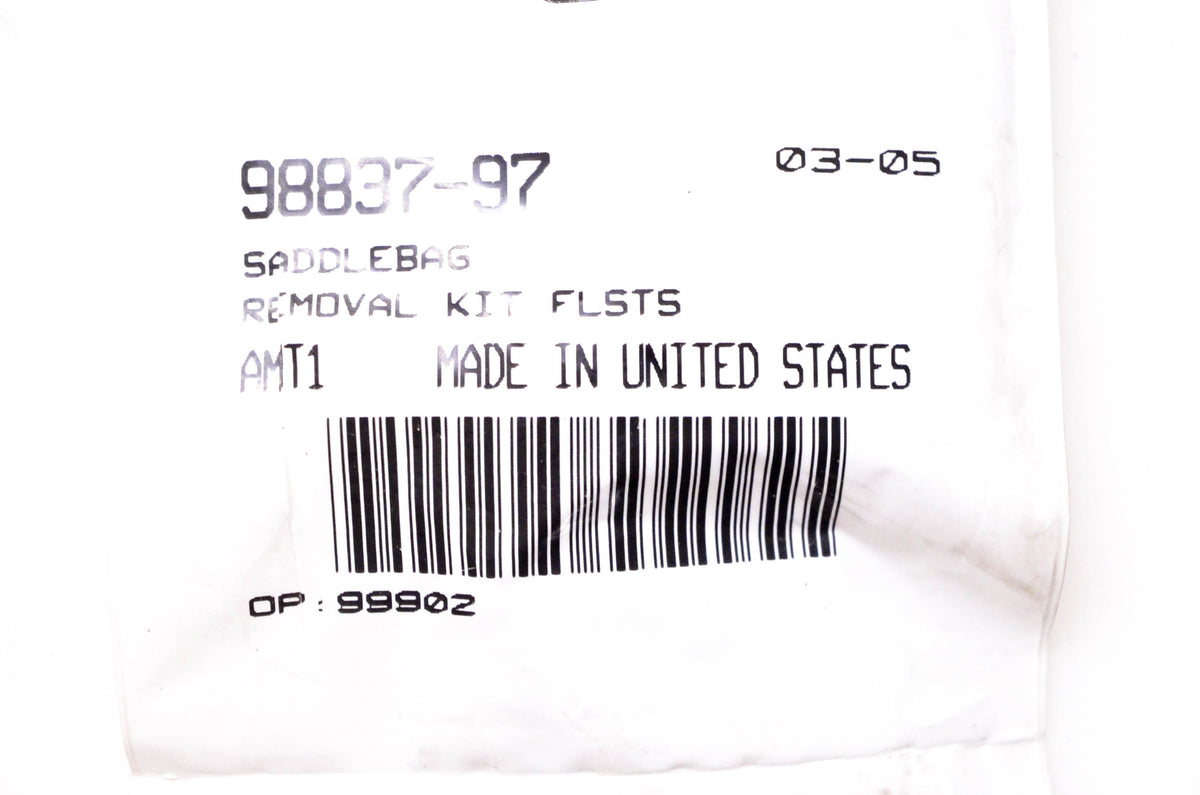New OEM Harley-Davidson 98837-97 Saddlebag Bolt Cap NOS