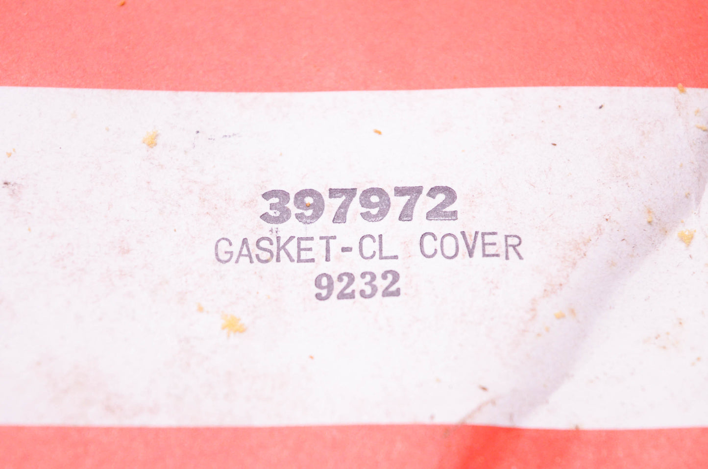 New OEM Briggs & Stratton 397972 Air Cleaner Gasket NOS