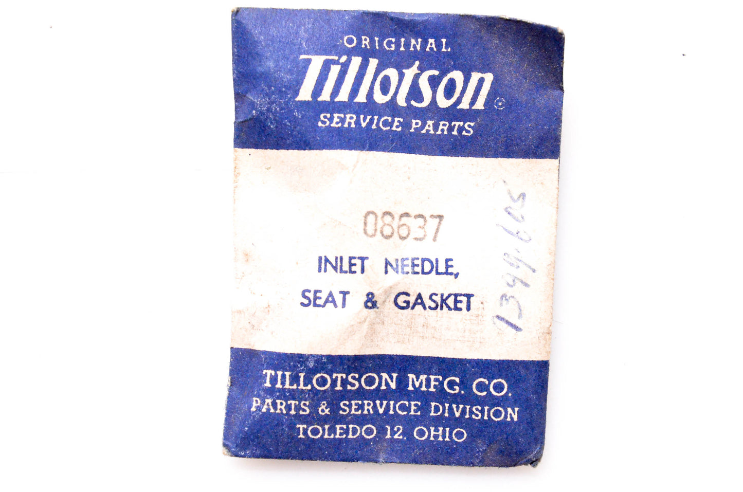 Tillotson 1399-605, 08637 Inlet Needle Seat & Gasket NOS