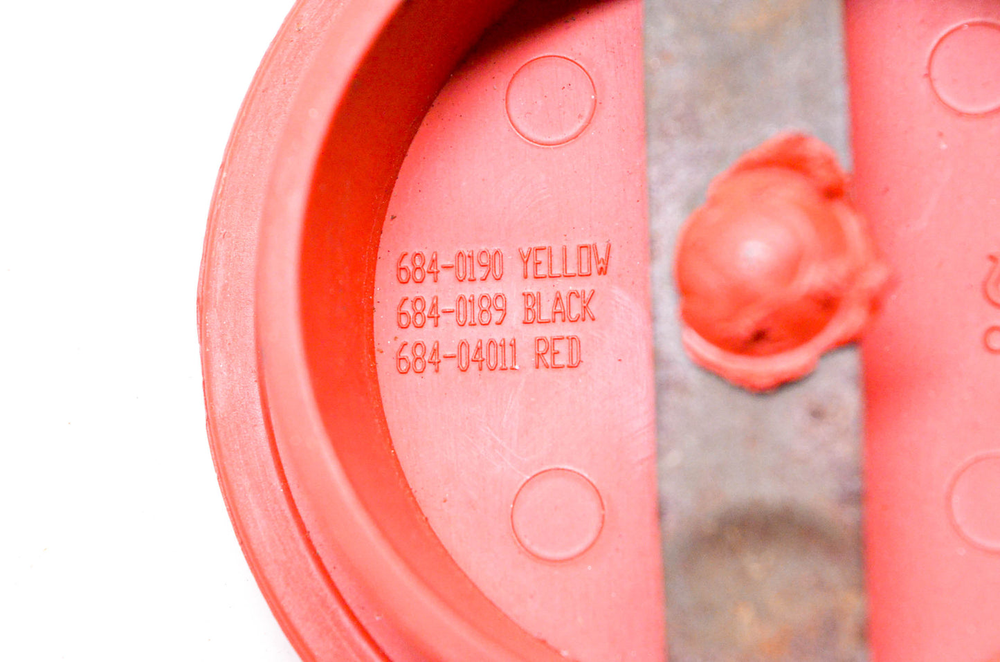 MTD 684-04011 Snowblower Cap Red NOS