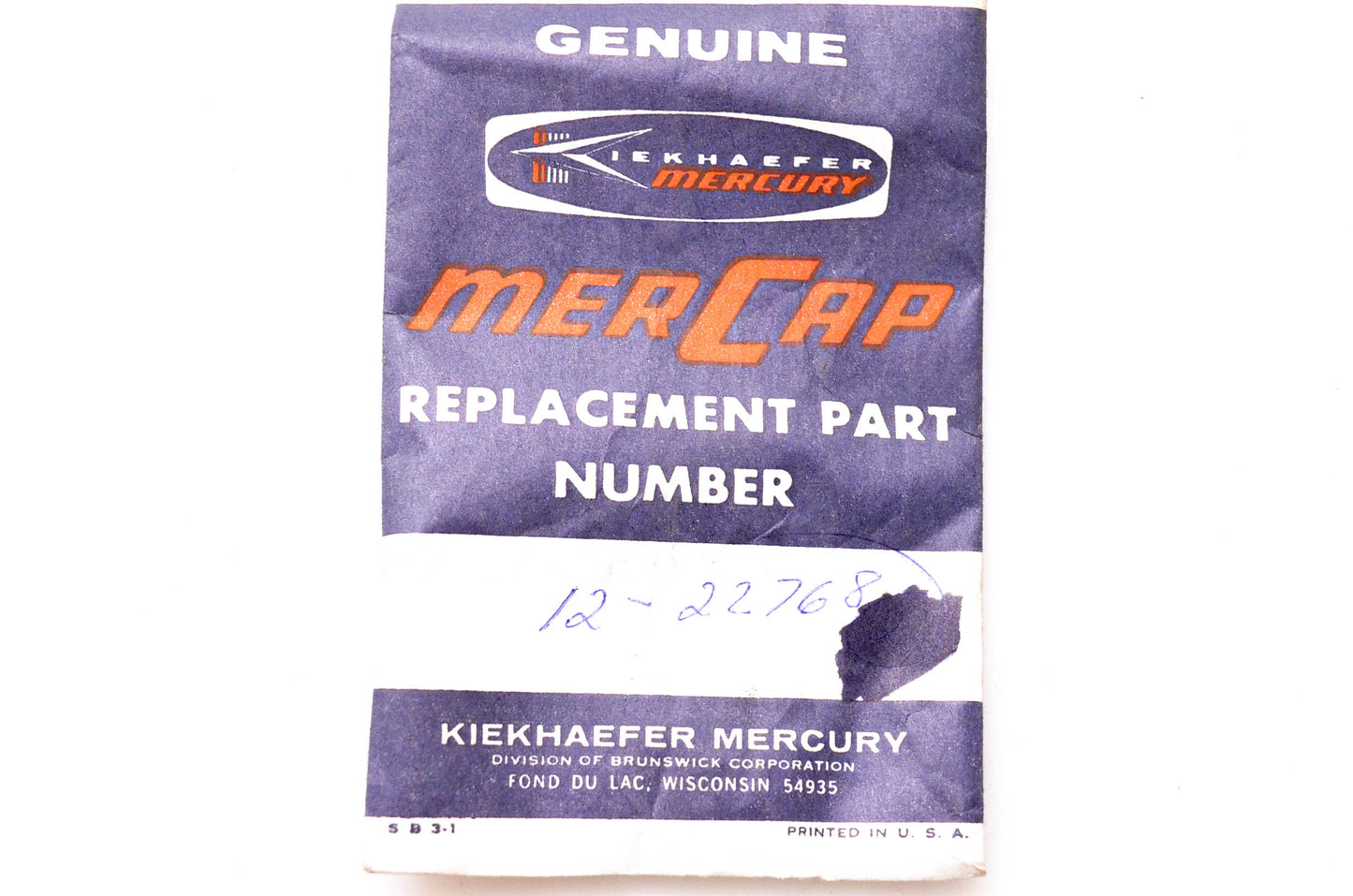 Aftermarket 12-22768 Washer NOS