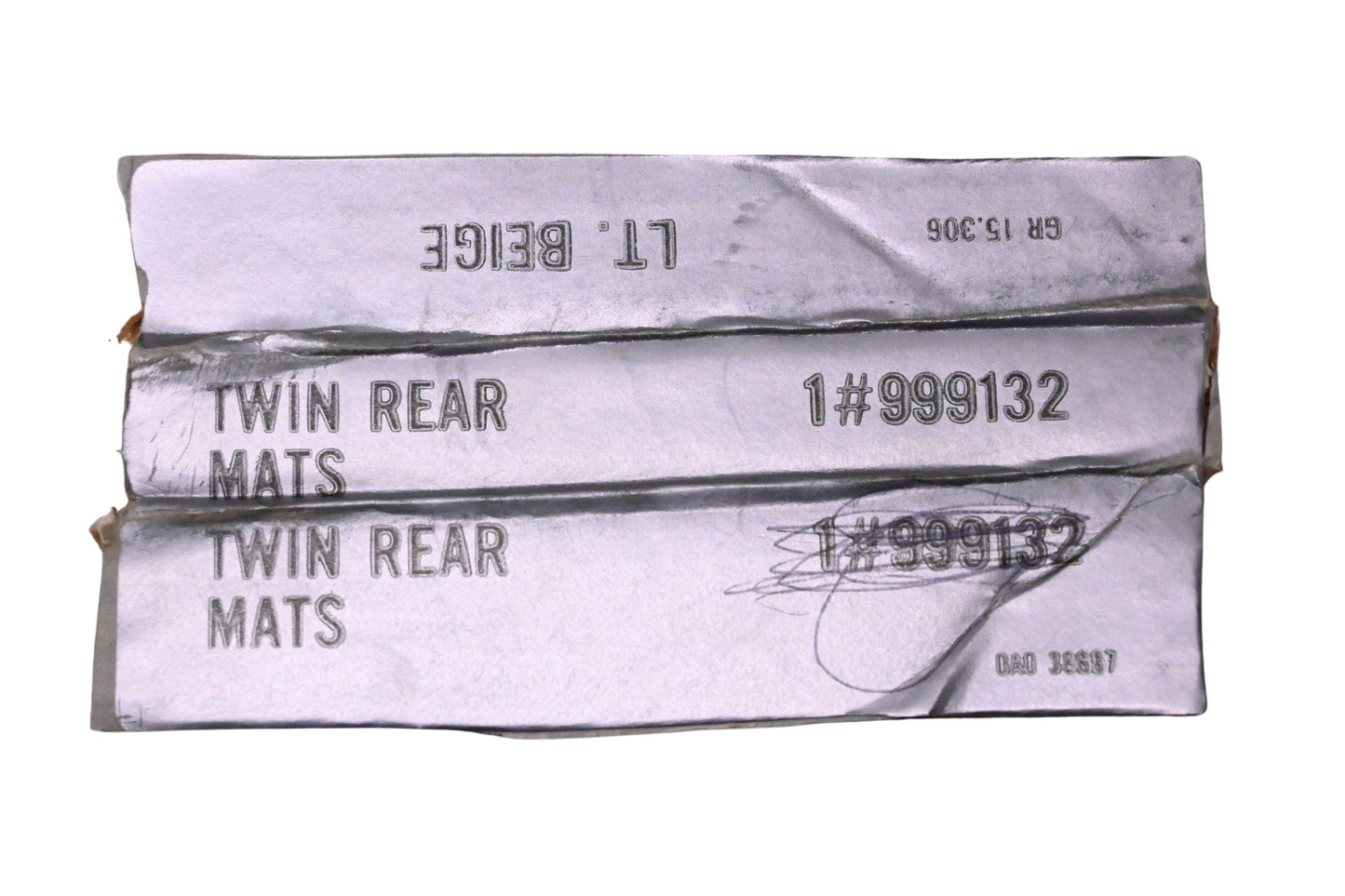 General Motors 999132 Floor Mat Kit NOS