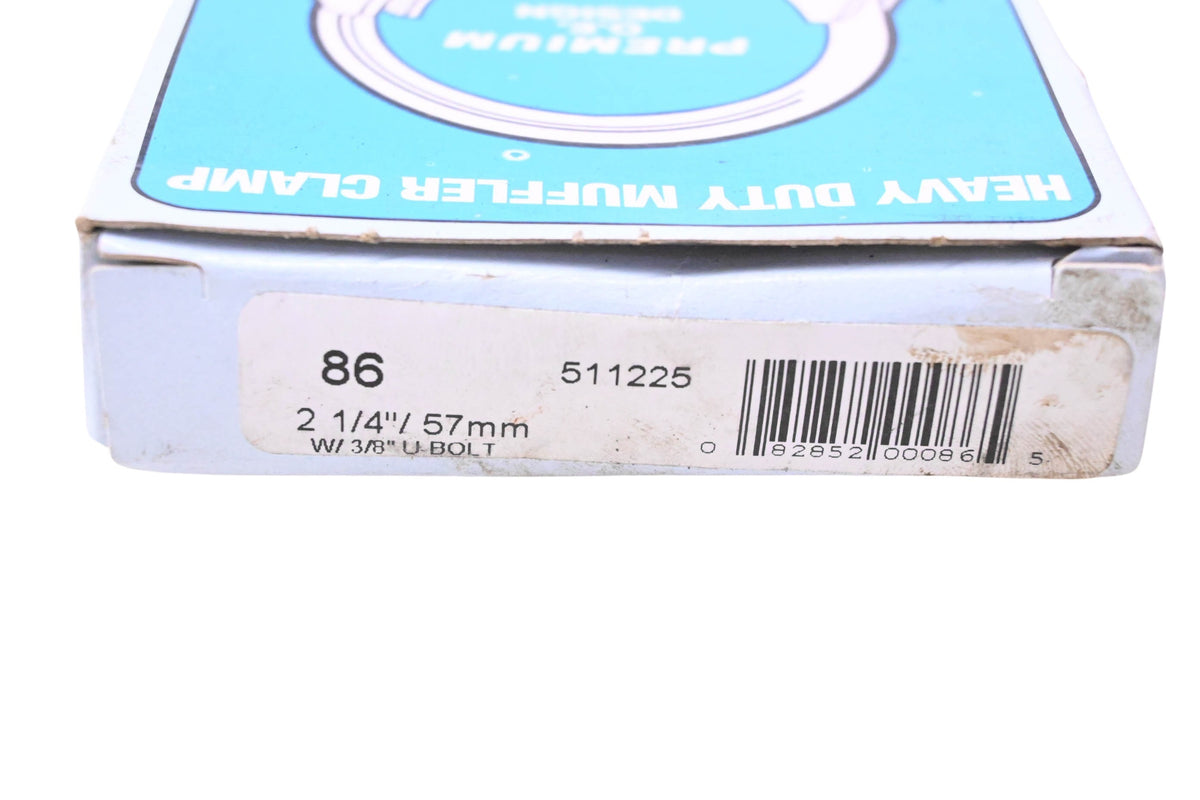 Nickson Industries, Inc. 511225, 86 2 1/4" Heavy Duty Exhaust Muffler Clamp Assembly Kit NOS