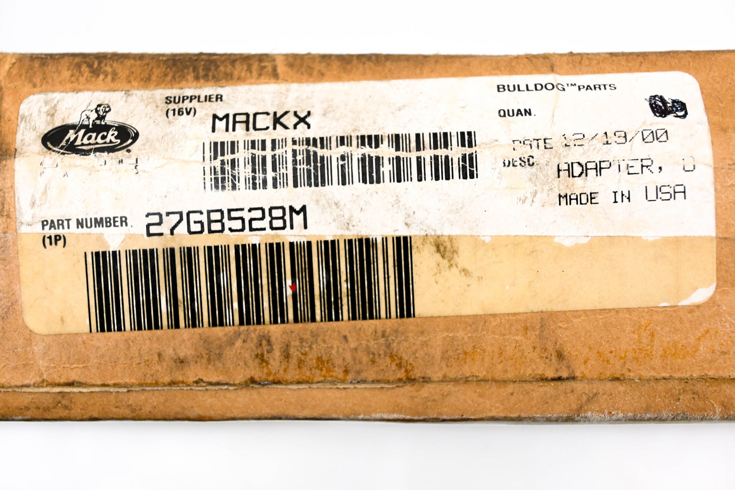 Mack 27GB528M Oil Filter Base Housing NOS