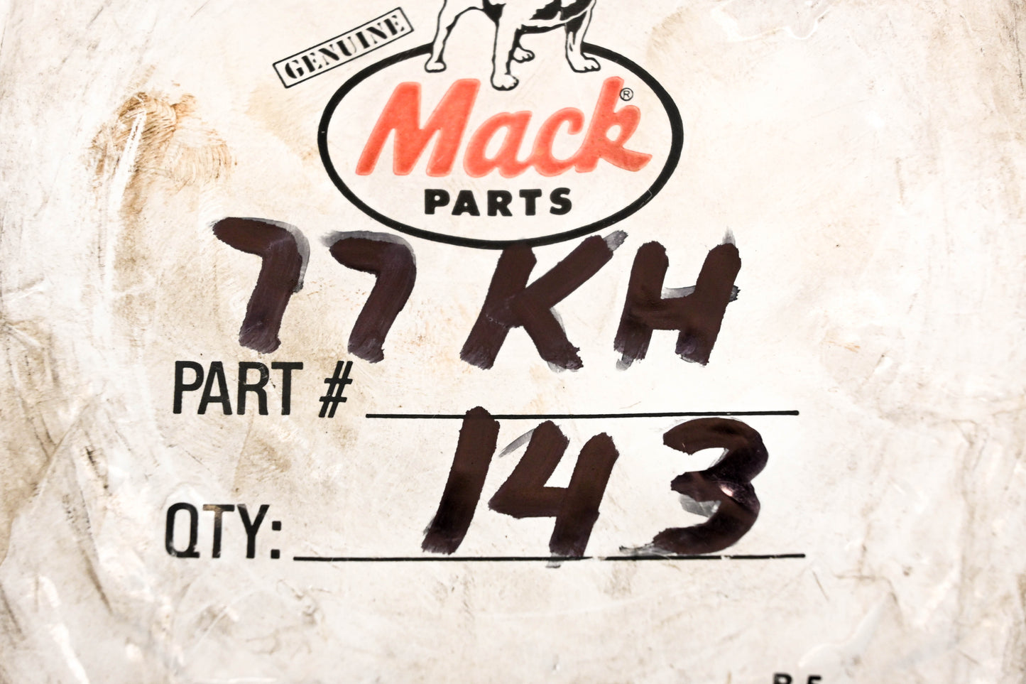 Mack 77KH143 Spacer NOS
