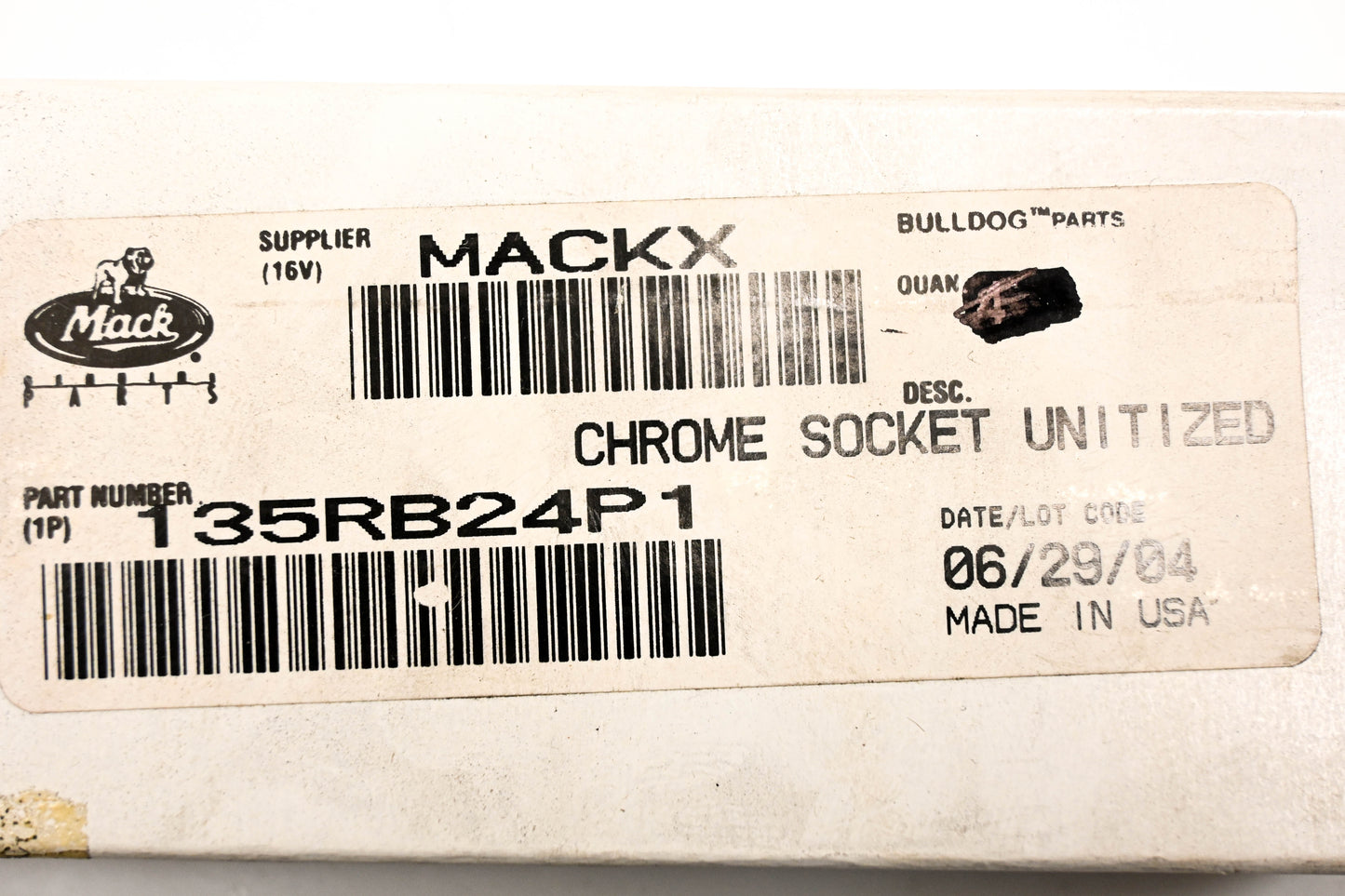 Mack 135RB24P1 Chrome Hood Latch NOS