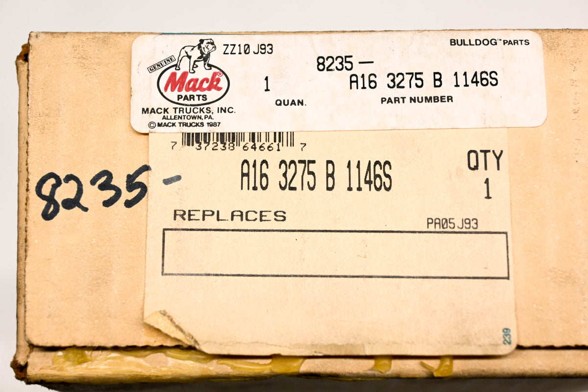 Mack A163275B1146S, 8235-A163275B1146S Rockwell Slack Adjuster NOS