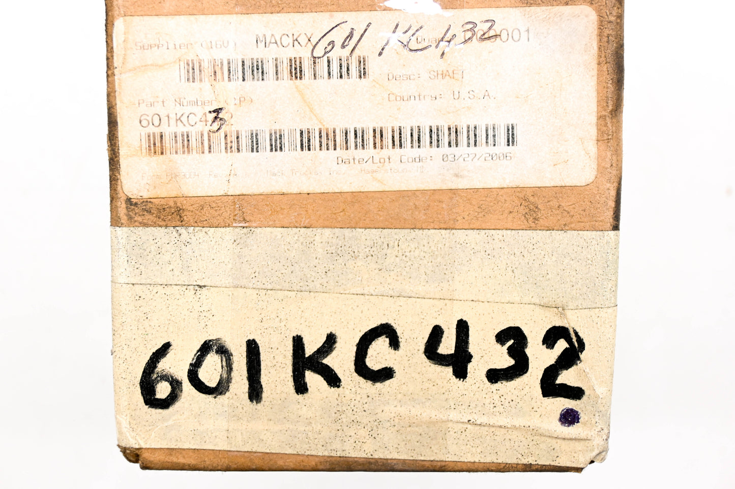 Mack 601KC432 Transmission Mainshaft NOS