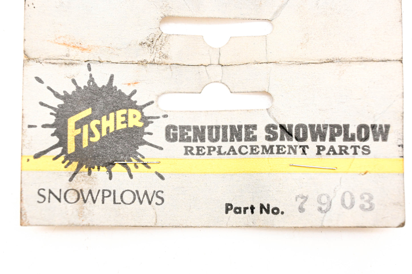 Fisher 7903 Snowplow Anchor Pin & Cotter Pin NOS