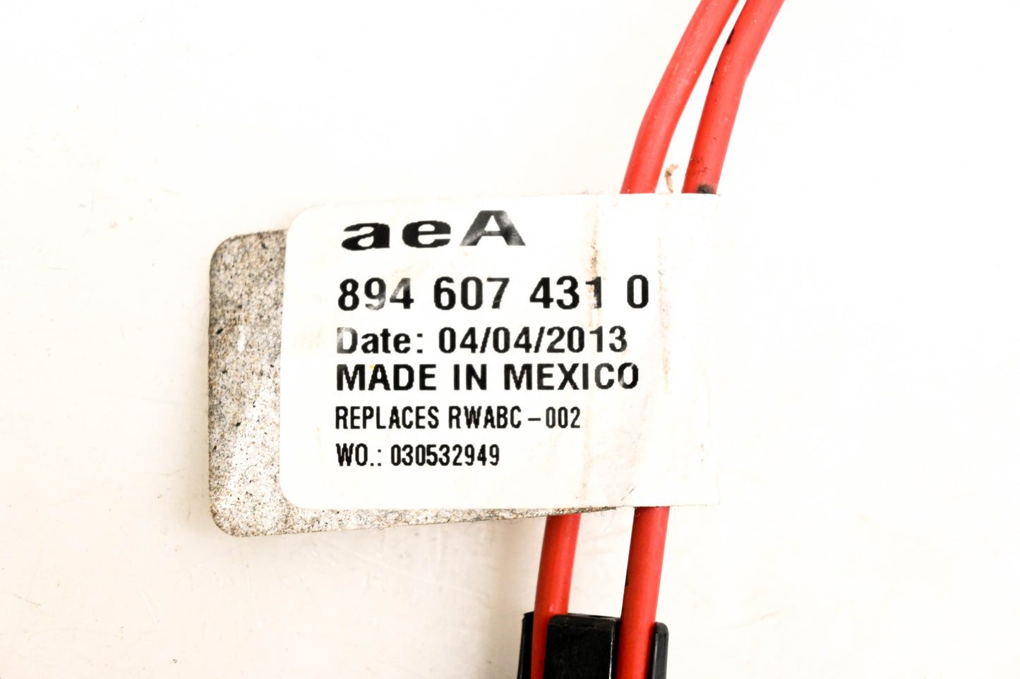 Wabco 8946074310 Air Dryer Harness NOS