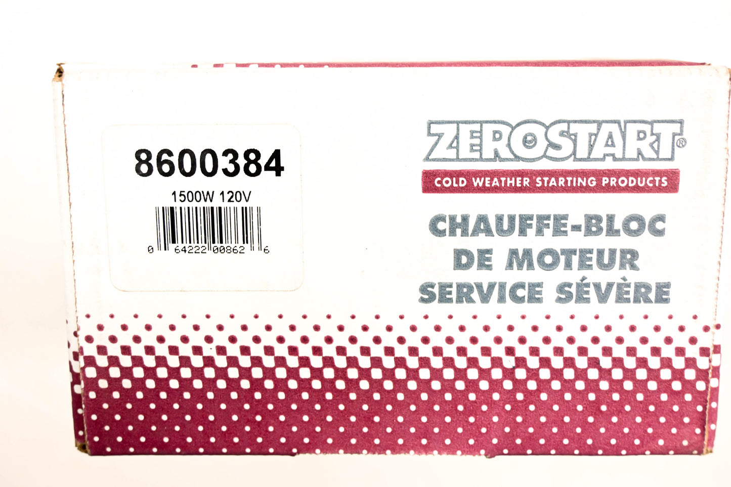 Zerostart 8600384, 860-0384 Heater Element Kit NOS