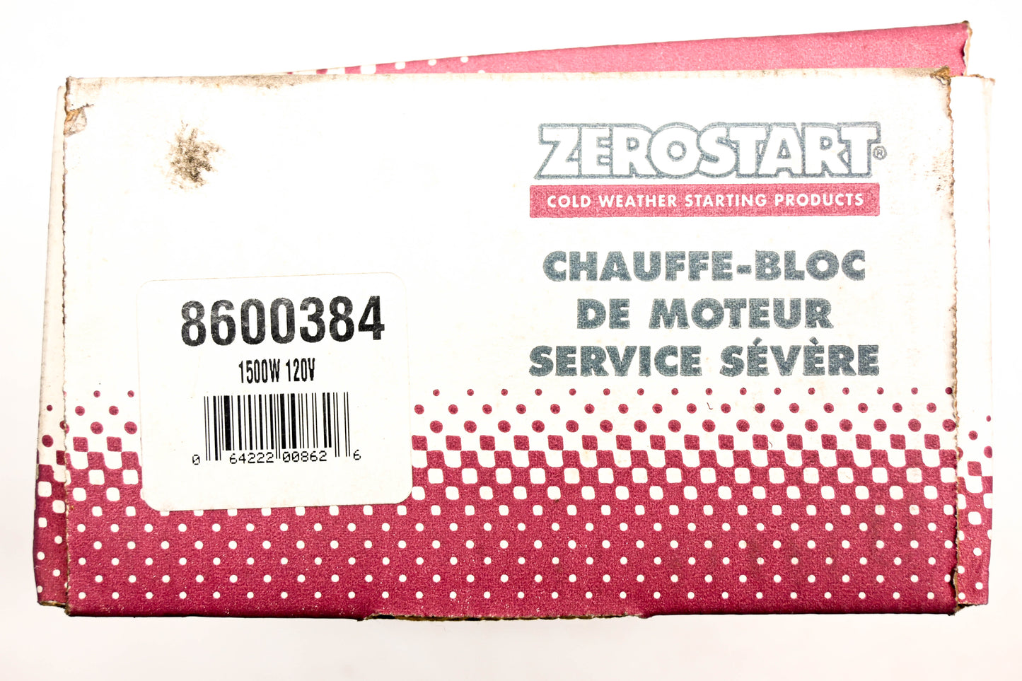 Zerostart 8600384, 860-0384 Heater Element Kit NOS
