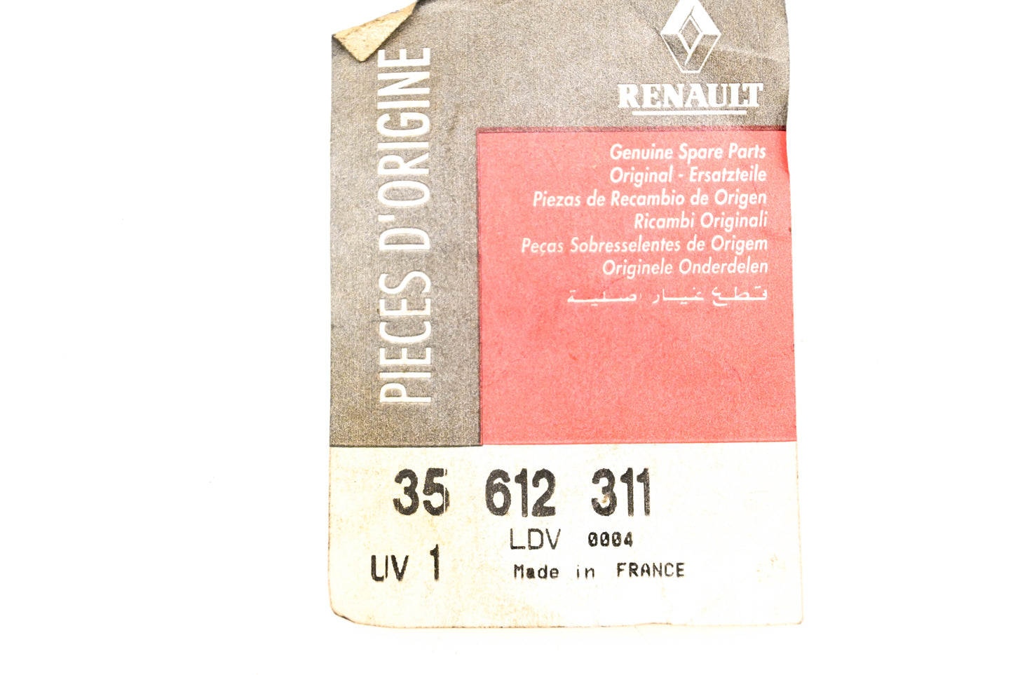 Renault 0035612311 Bracket NOS
