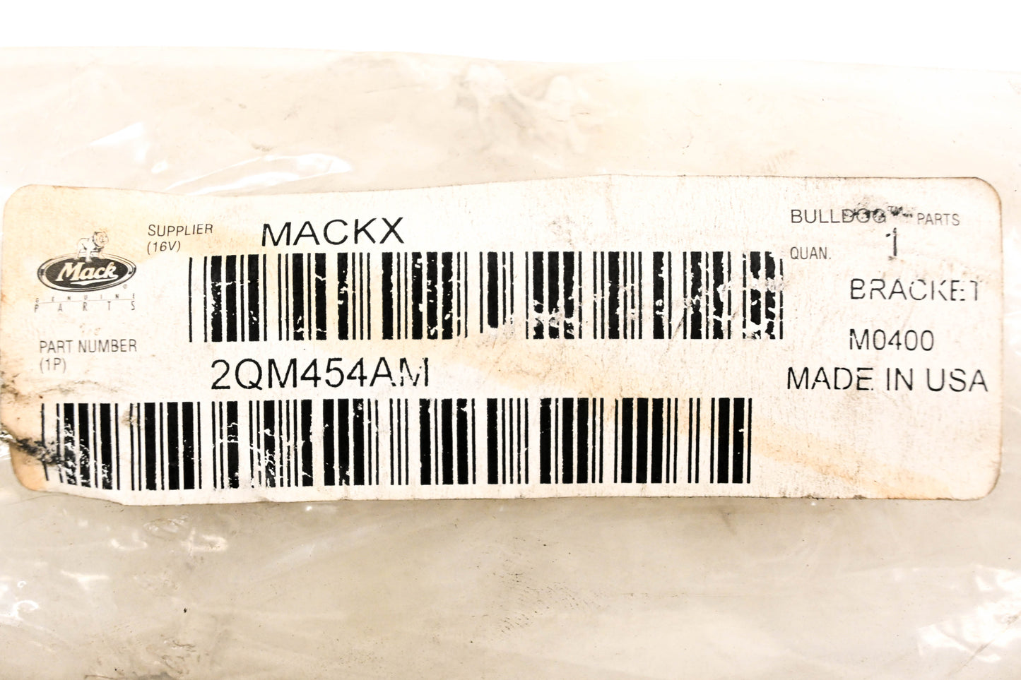 Mack 2QM454AM Mirror Bracket Bar NOS