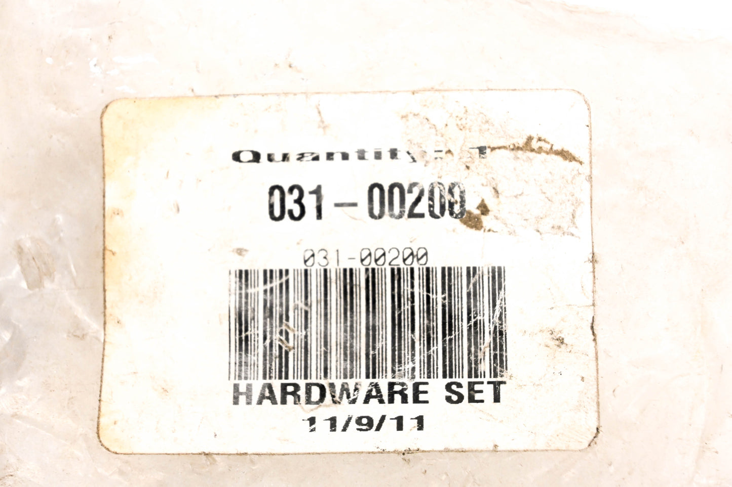 Freightliner 031-00200 Quarter Fender Mount Hardware NOS