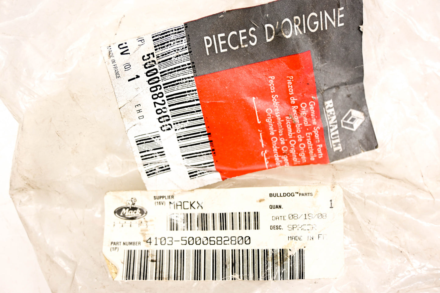 Mack 4103-5000682800, 5000682800 Spacer NOS