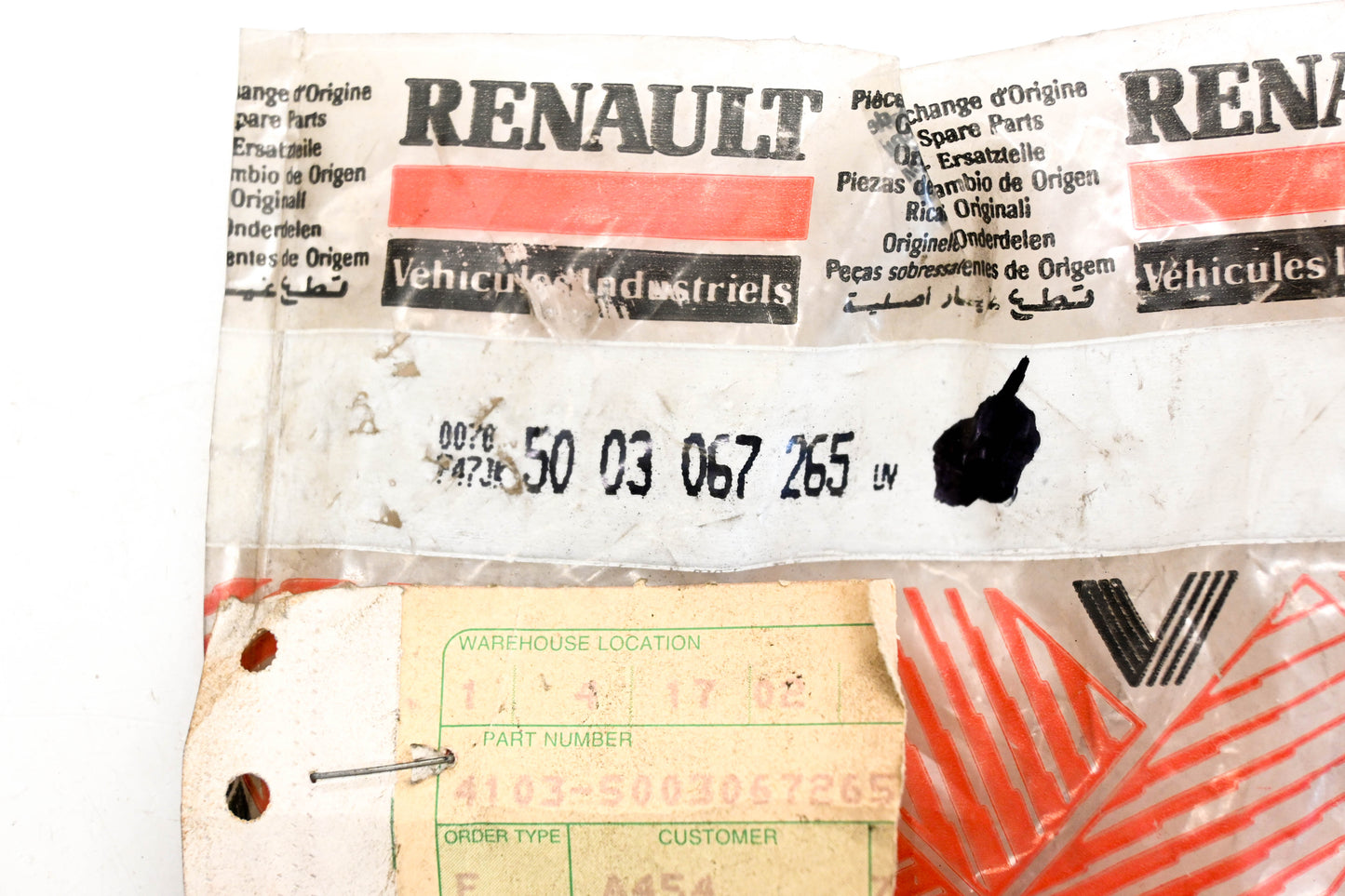 Mack 4103-5003067265, 5003067265 Renault Transmission Pin NOS