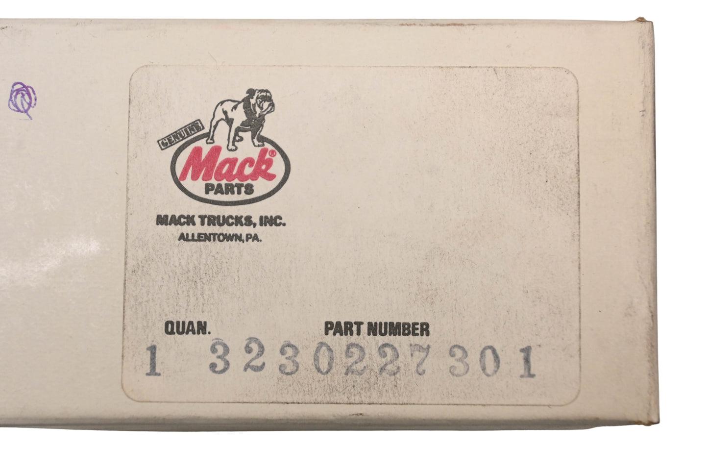 Mack 3230-227301, 3230227301 Switch Kit NOS