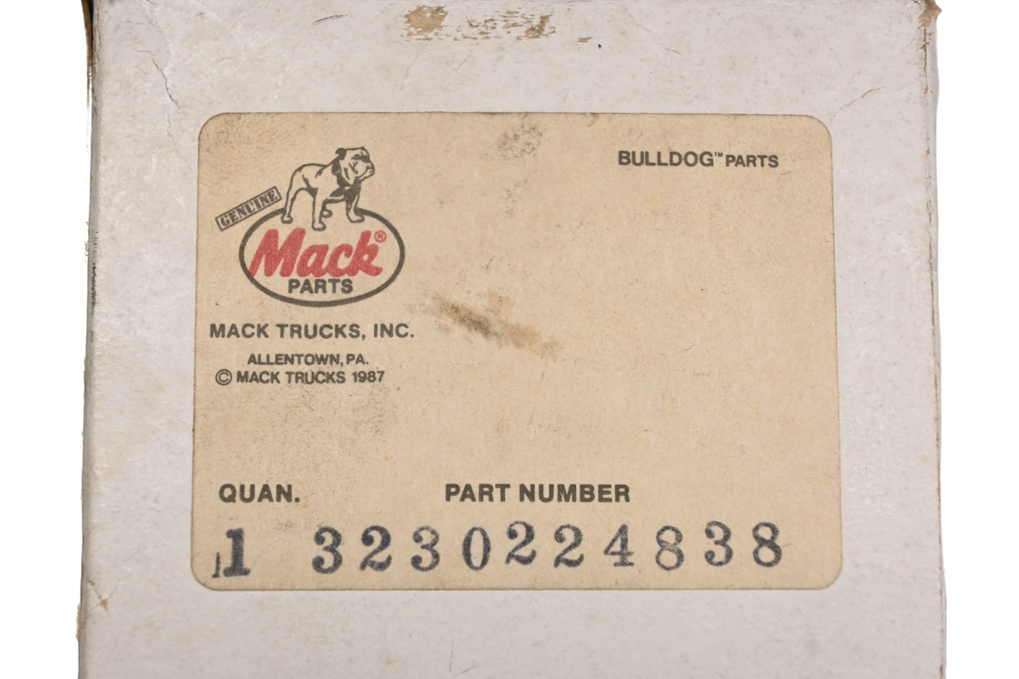 Mack 3230-224838, 3230224838 Probe NOS