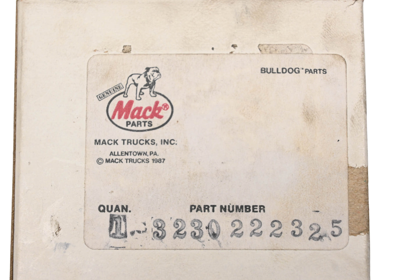 Mack 3230-222325, 3230222325 Resistor NOS