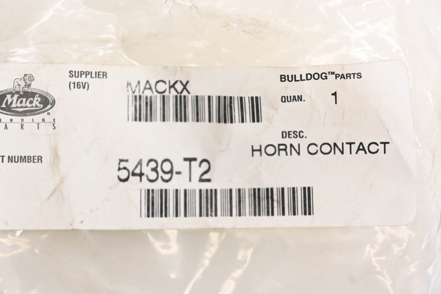 Mack 5439-T2 Horn Contact NOS