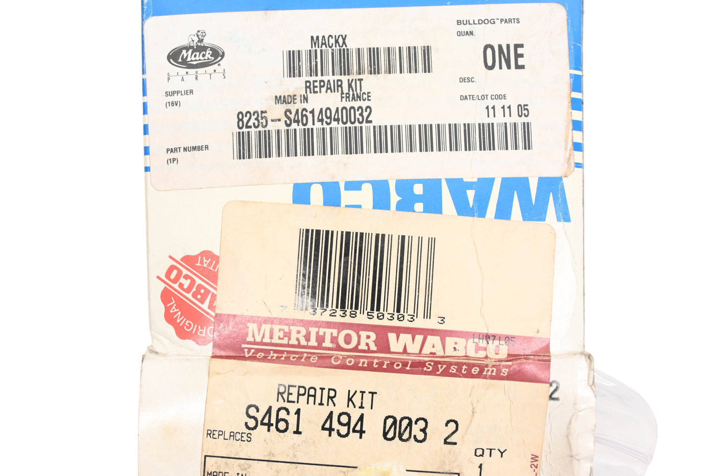 Mack 8235-S4614940032, S4614940032 Wabco Air Brake Repair Kit NOS