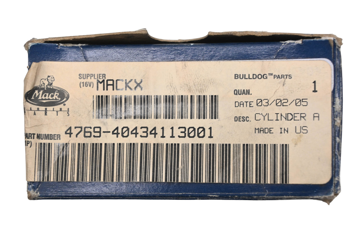 Mack 4769-40434113001 KYSOR Cylinder Assembly Repair kit NOS