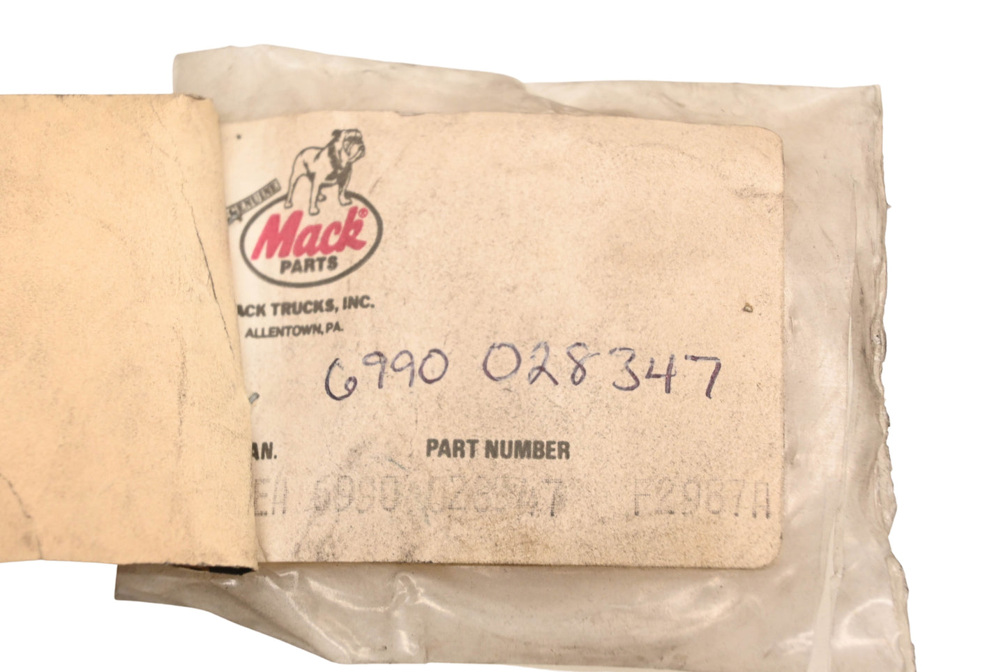 Mack 6990-028347, 6990028347 Washer NOS