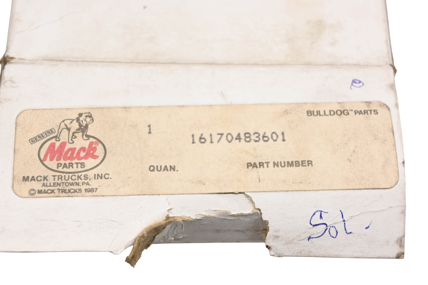 Mack 16170483601, 1617-04836-01 KYSOR 12v Air Cylinder Switch NOS
